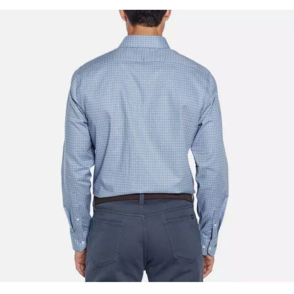 Banana Republic Mens XXL Slim Fit Non-Iron Dress Shirt Wrinkle Free 19.5x37.5" - Picture 5 of 7